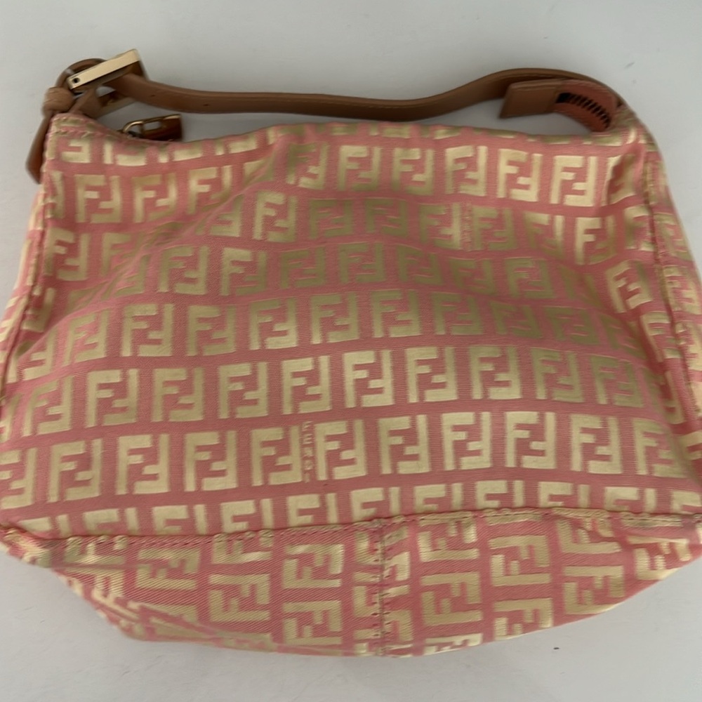 Authentic Fendi Zucchino Mini Pochette - Picture 12 of 16